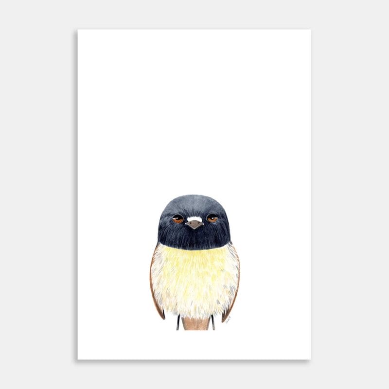 Tomtit Art Print By Deborah Hinde