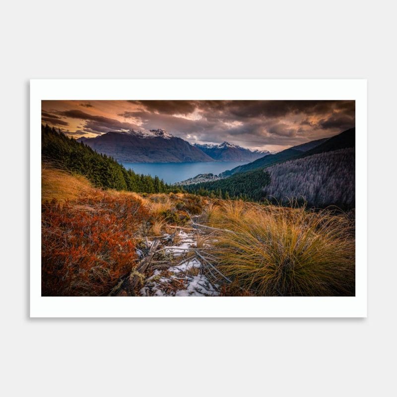Ben Lomond - Queenstown Art Print By Michelle Durrant