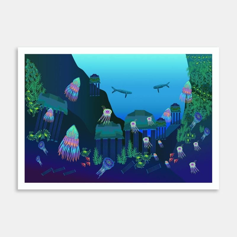 Life Amongst the Ruins Art Print By Sarah Molloy