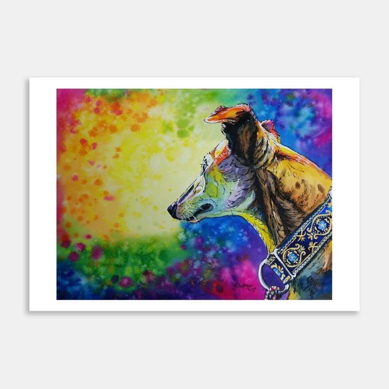 A Wonderful Place Art Print By Yvonne Brooks