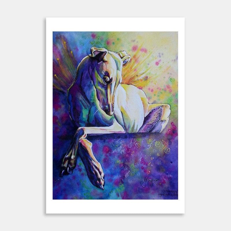 For Wilma Art Print By Yvonne Brooks