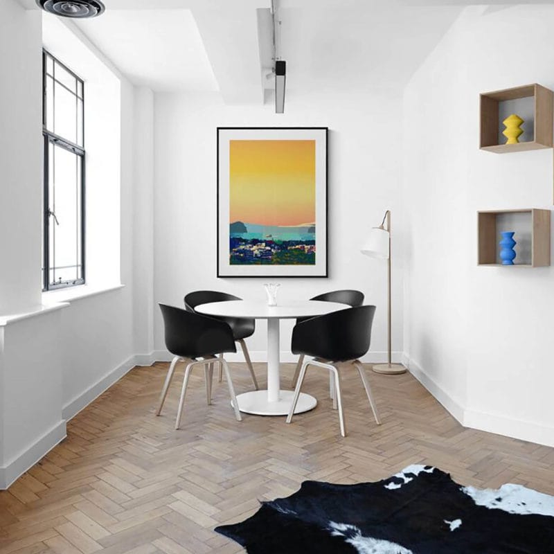 Auckland Harbour No.1 Art Print By Sarah Molloy - Image 2