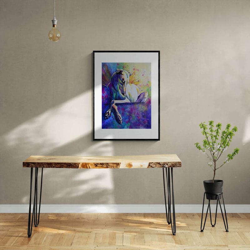 For Wilma Art Print By Yvonne Brooks - Image 4