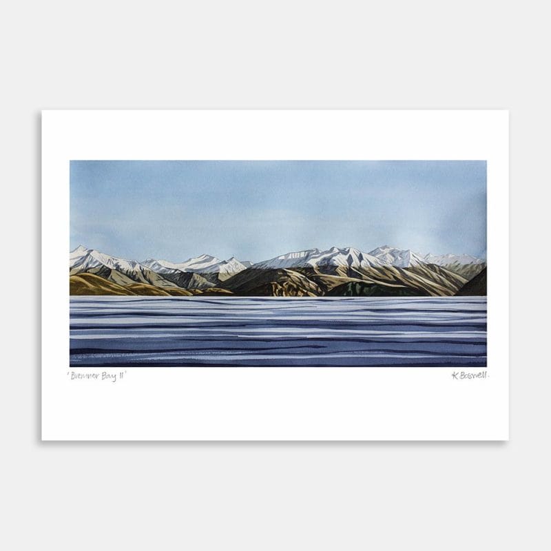 Bremner Bay II Art Print by Kate Boswell