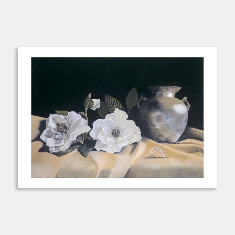Magnolia Art Print By Lynn Fuller