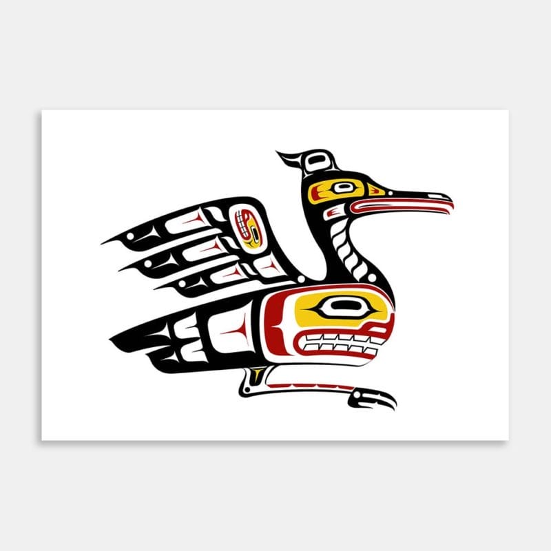 Cormorant Karuhiruhi Limited Editions Art Print by Marlon Hart
