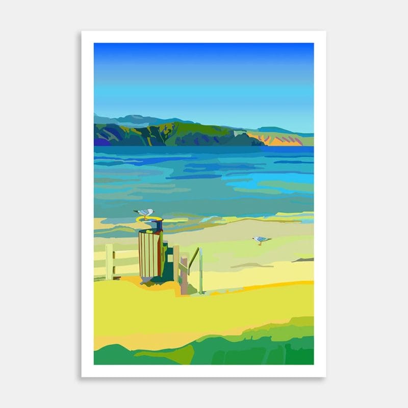 Scorching Bay No.2 Art Print By Sarah Molloy