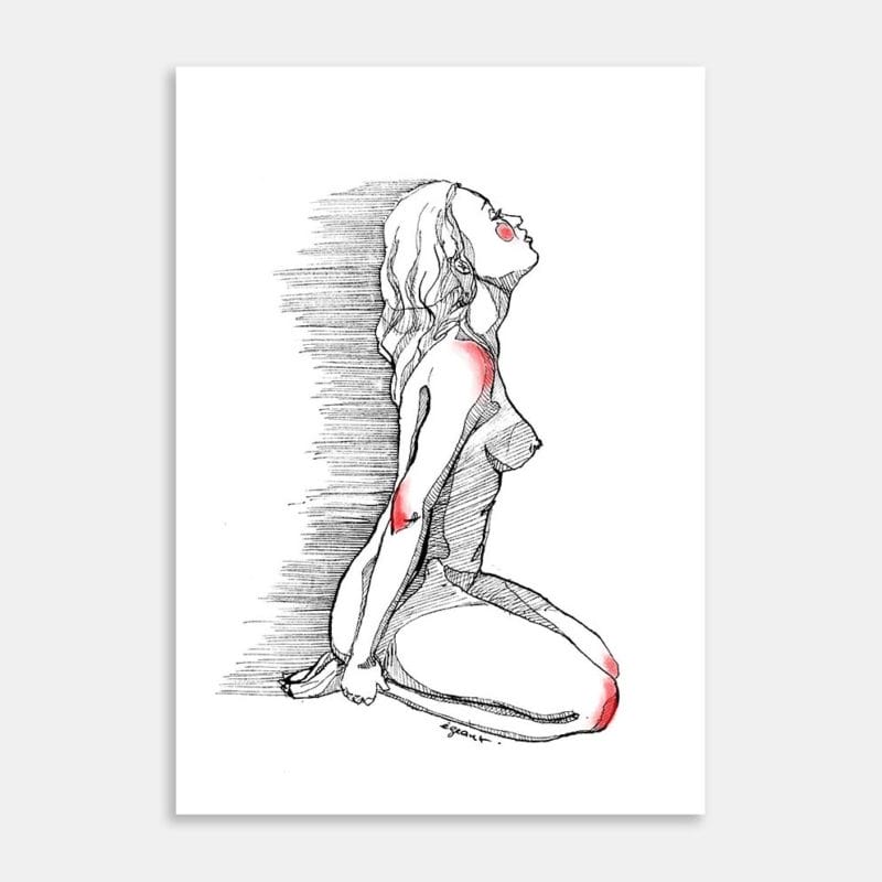 Vulnerability Art Print By Emilie Geant