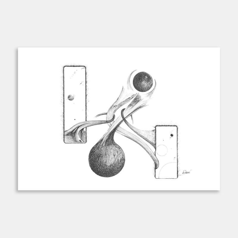 Entanglement Art Print By Glyn Davies