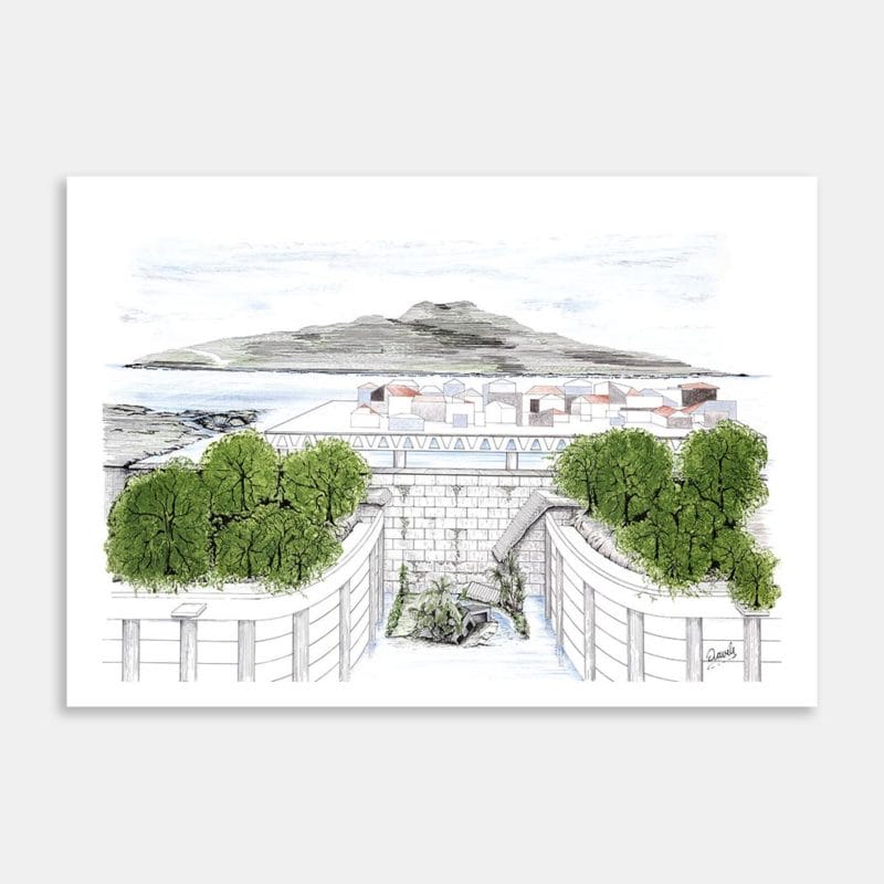 Flood Zone Art Print By Glyn Davies