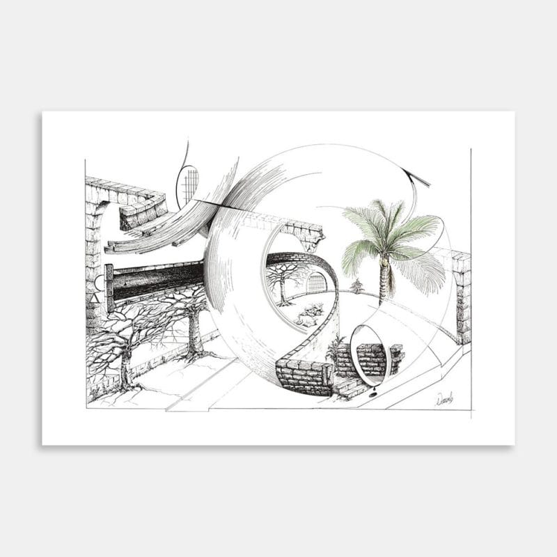 Lockdown Confusion Art Print By Glyn Davies