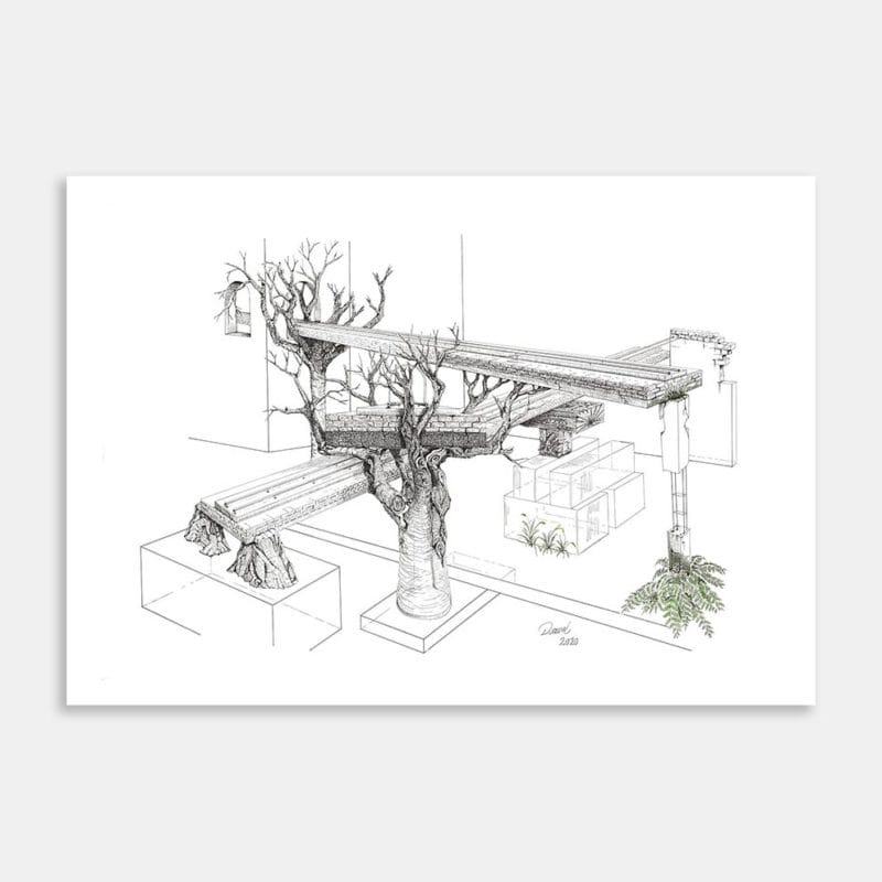 Lockdown Levels Art Print By Glyn Davies