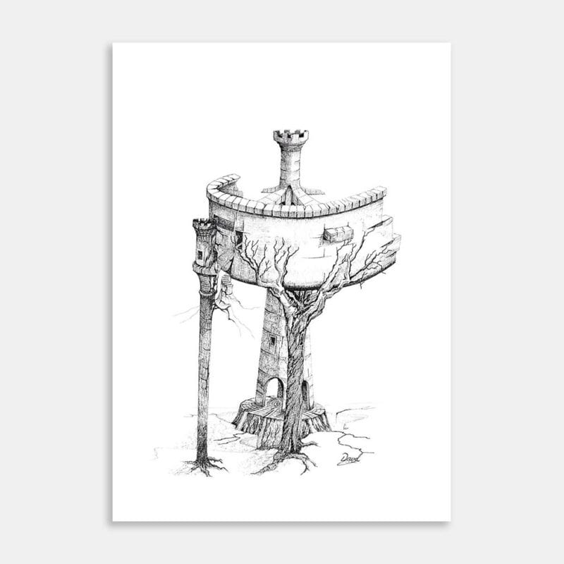 The Crockpot Art Print By Glyn Davies