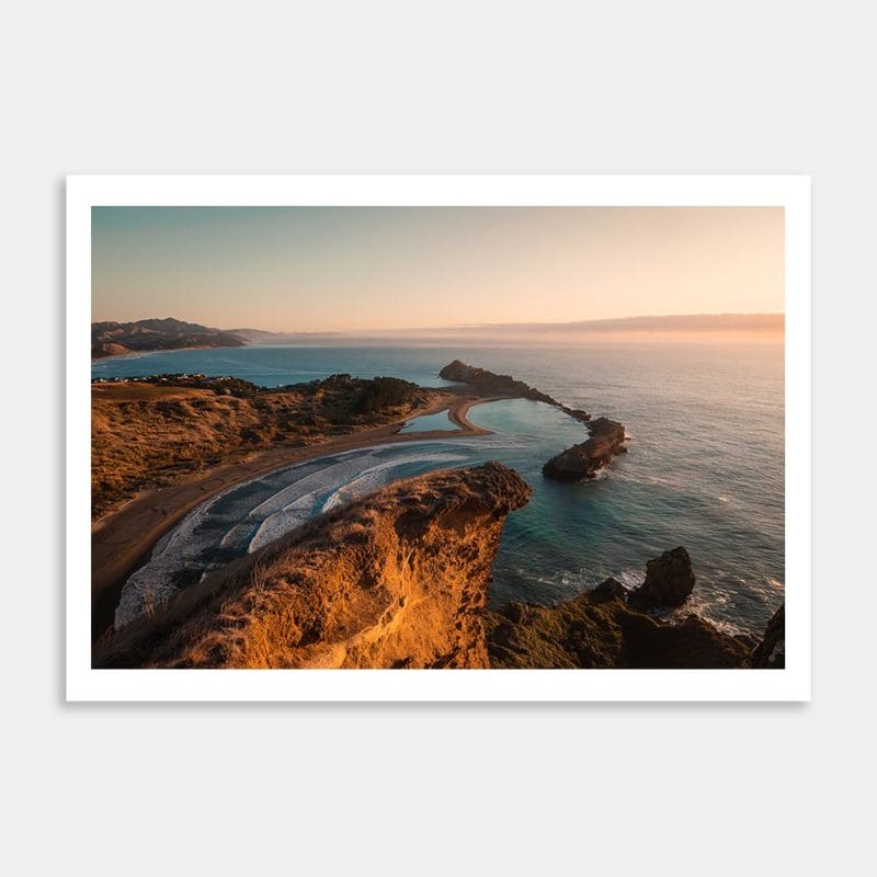 Castlepoint Art Print By Johnny Hendrikus