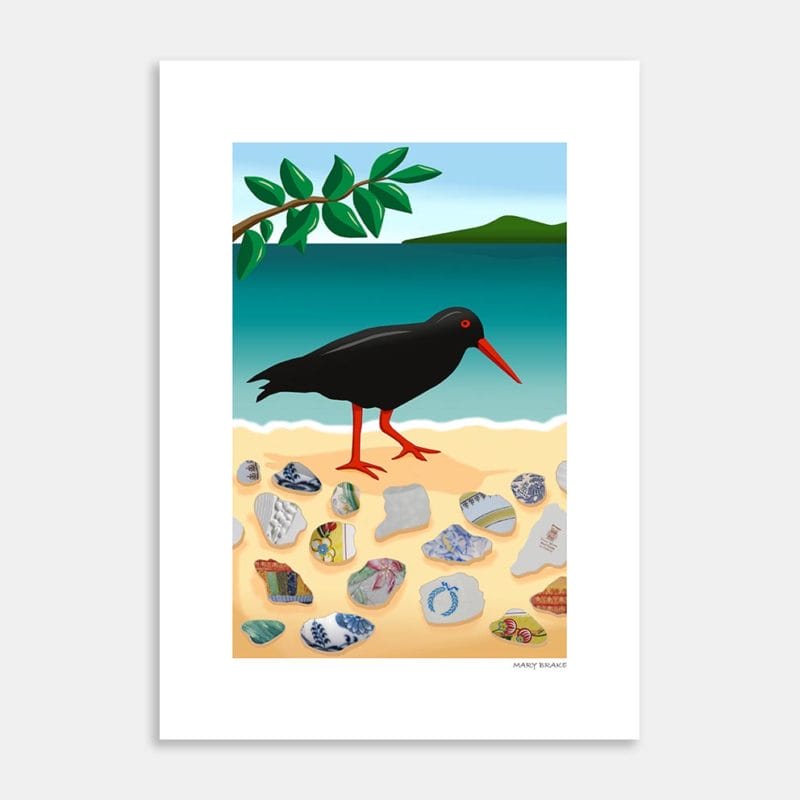 Oystercatcher Art Print By Mary Brake