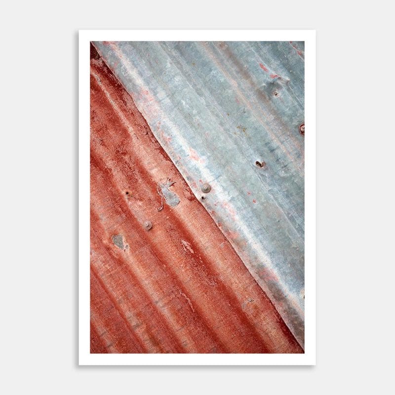 Corrugated Art Print By Raymond Ludlow