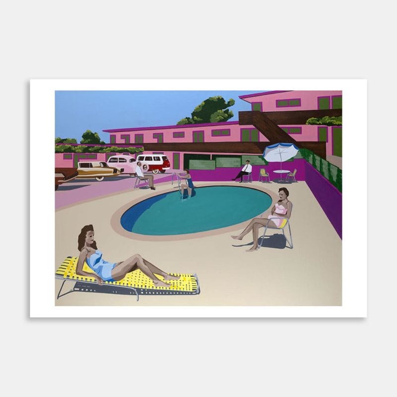 Made In The Shade Art Print By Jane Walsh