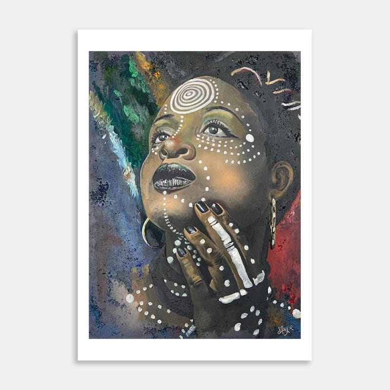 African Pride Art Print By Samantha Payne