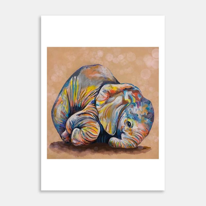 Dumpling Art Print By Samantha Payne