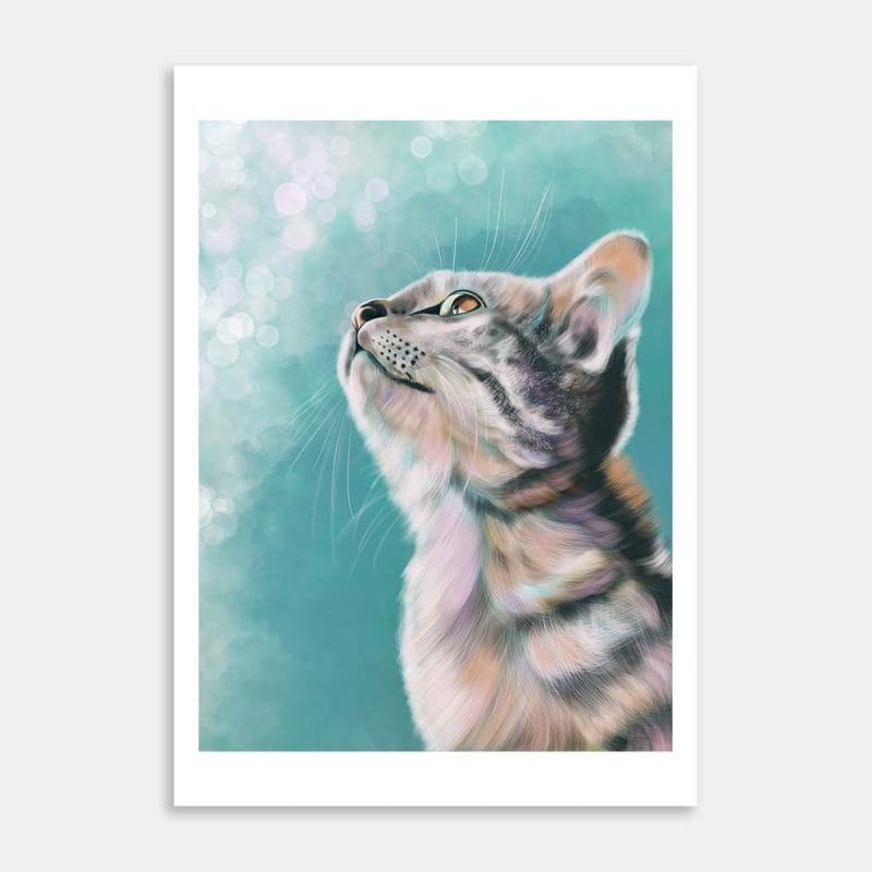 Kitten Love Art Print By Samantha Payne