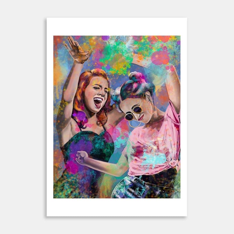 Our Song Art Print By Samantha Payne