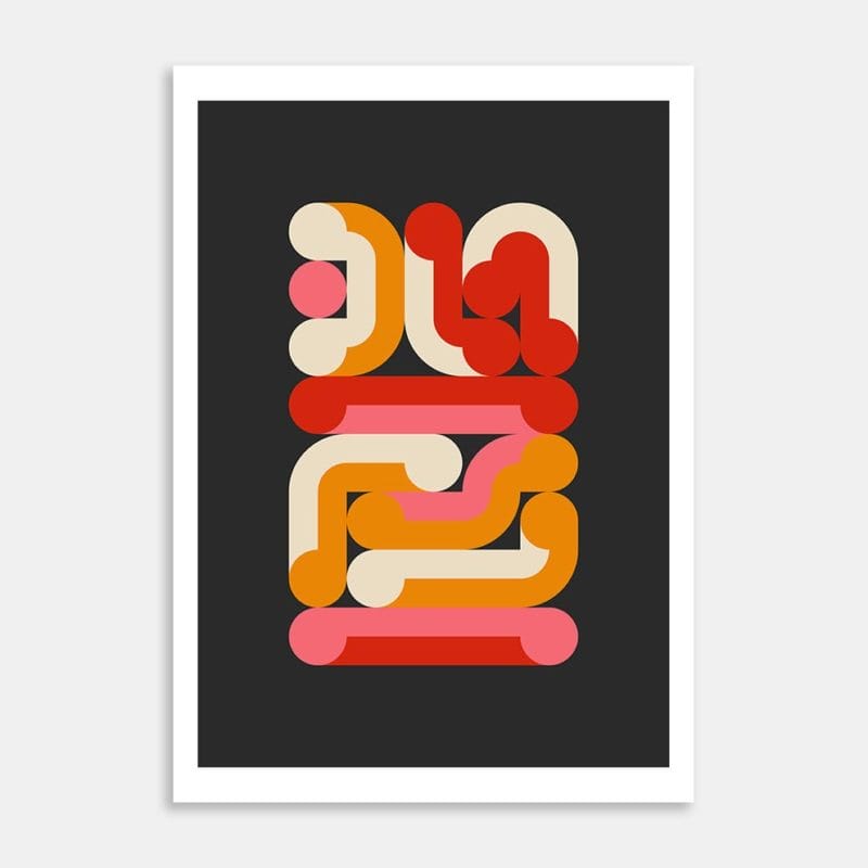 Koru No.23 Art Print By Timo Lenton