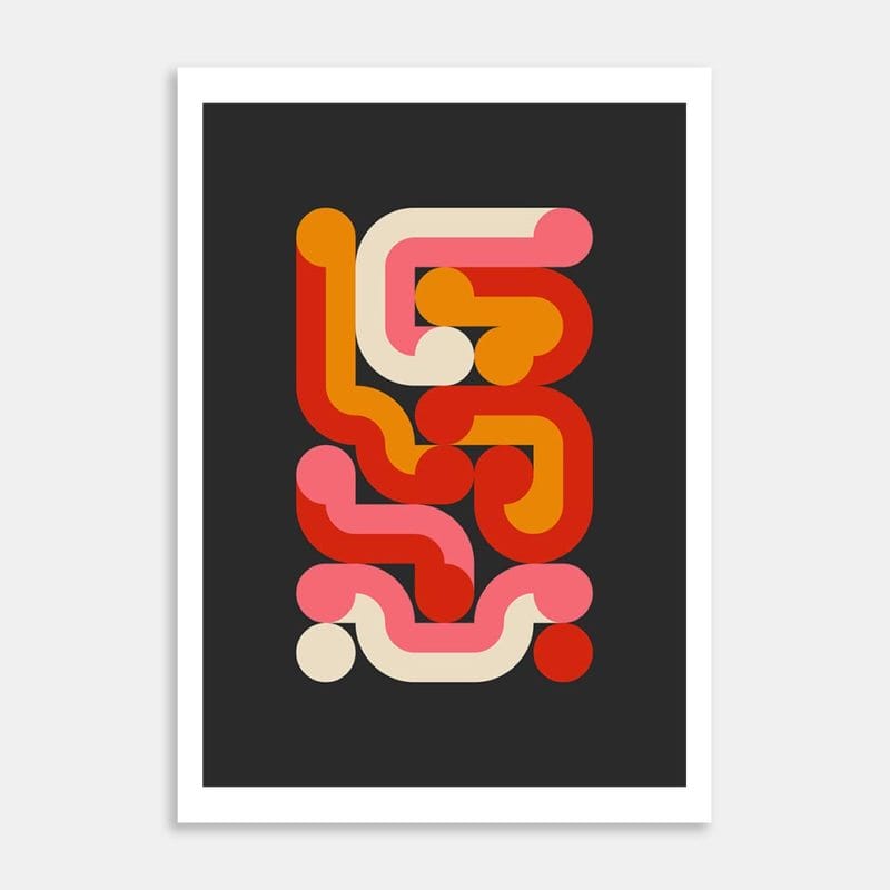 Koru No.26 Art Print By Timo Lenton