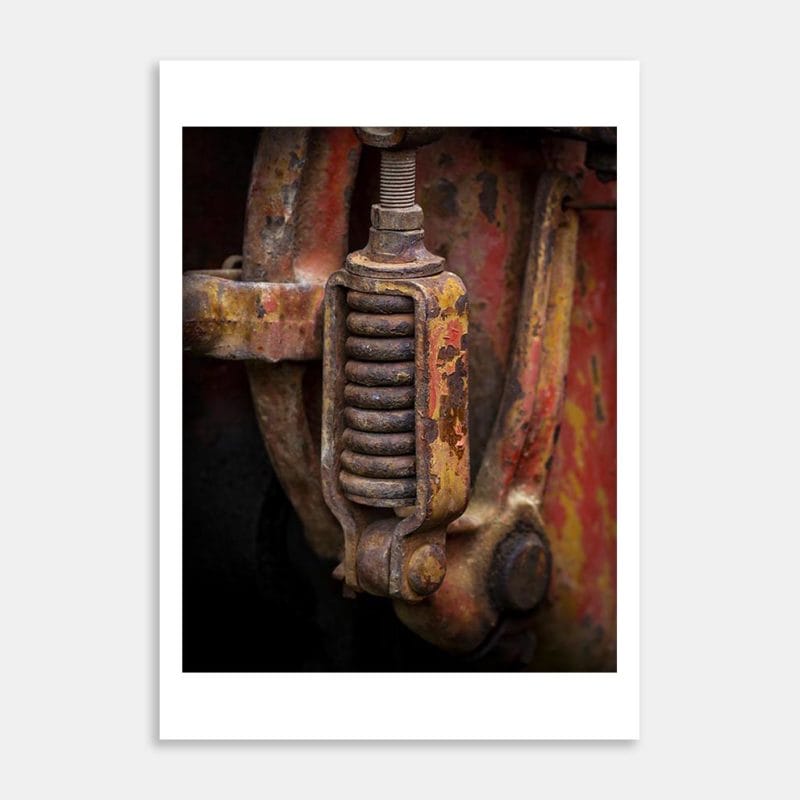 Vintage Machinery 10 Art Print By Anna Deacon