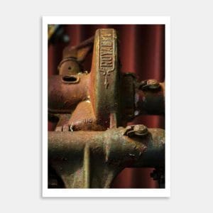 Vintage Machinery 31 Art Print By Anna Deacon