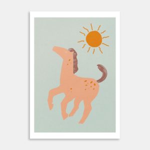 The Sun Art Print By Ashlee O’Hagan