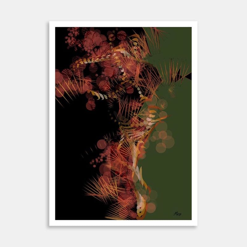 Prickle Art Print By Mike Barber