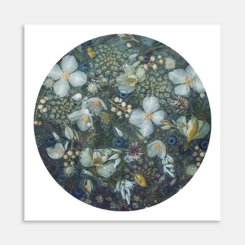Blueberry Art Print by Marina de Wit