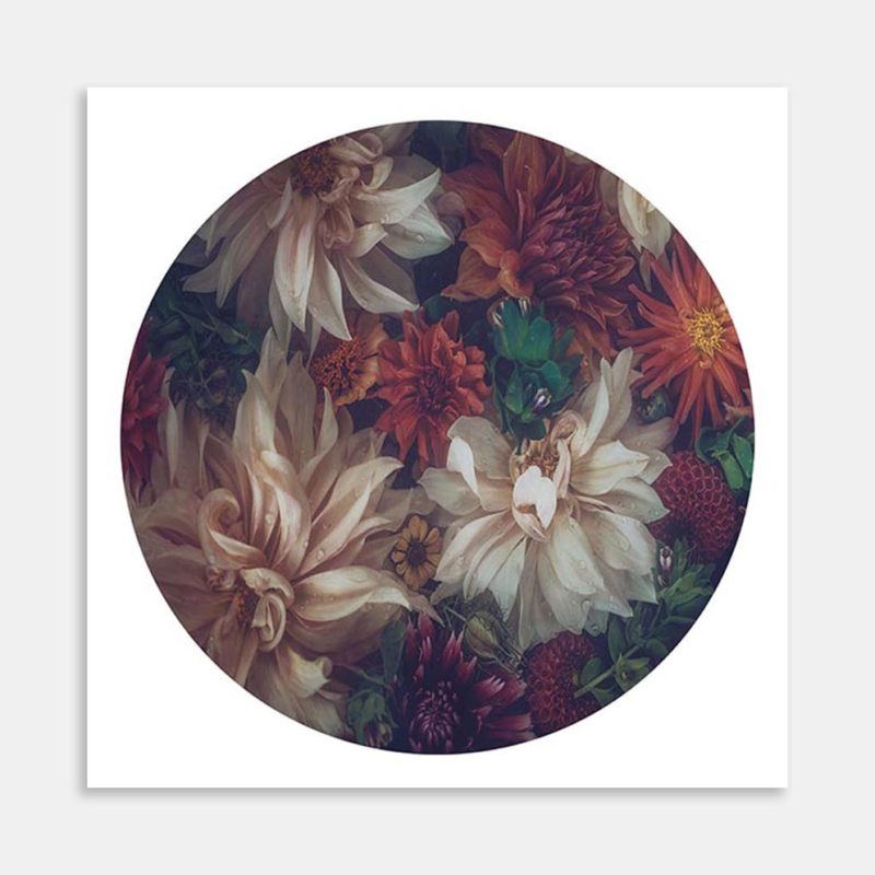 Wonder Circular Art Print by Marina de Wit