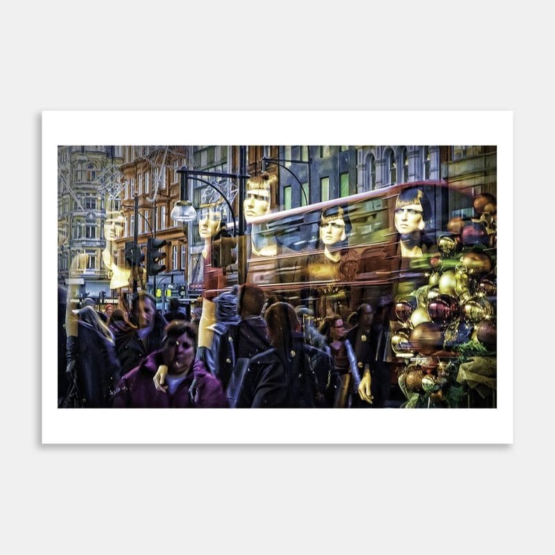 Oxford Street No.49 Art Print By Peter Arnold