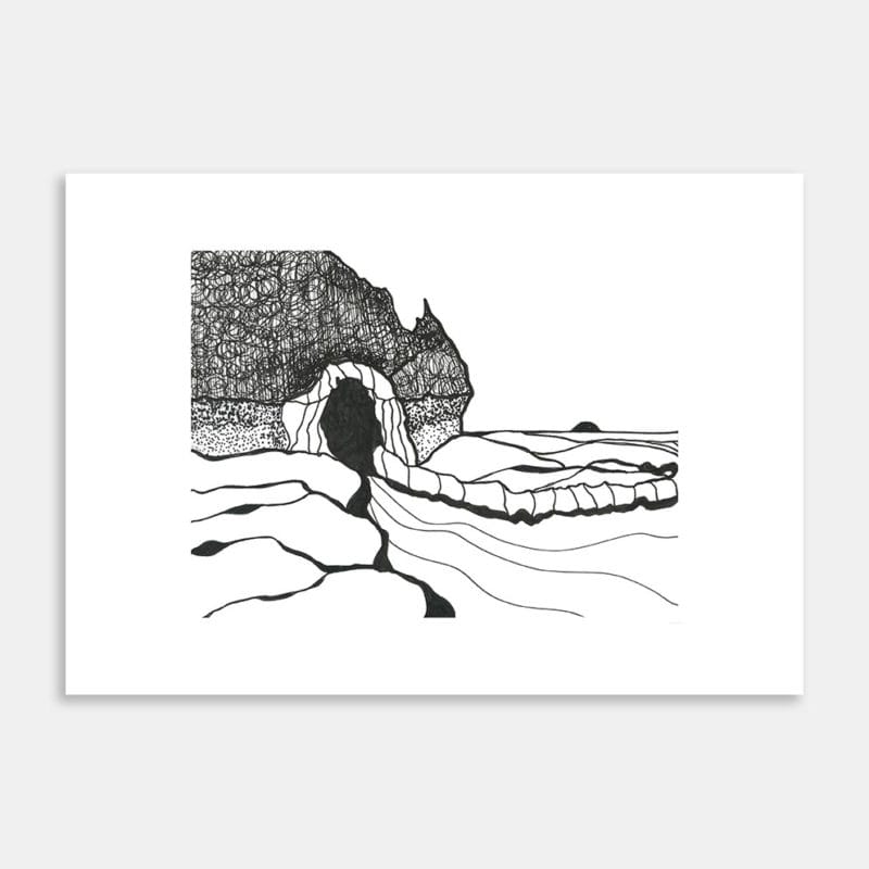 Cave #2 Art Print By Gabriella Williams