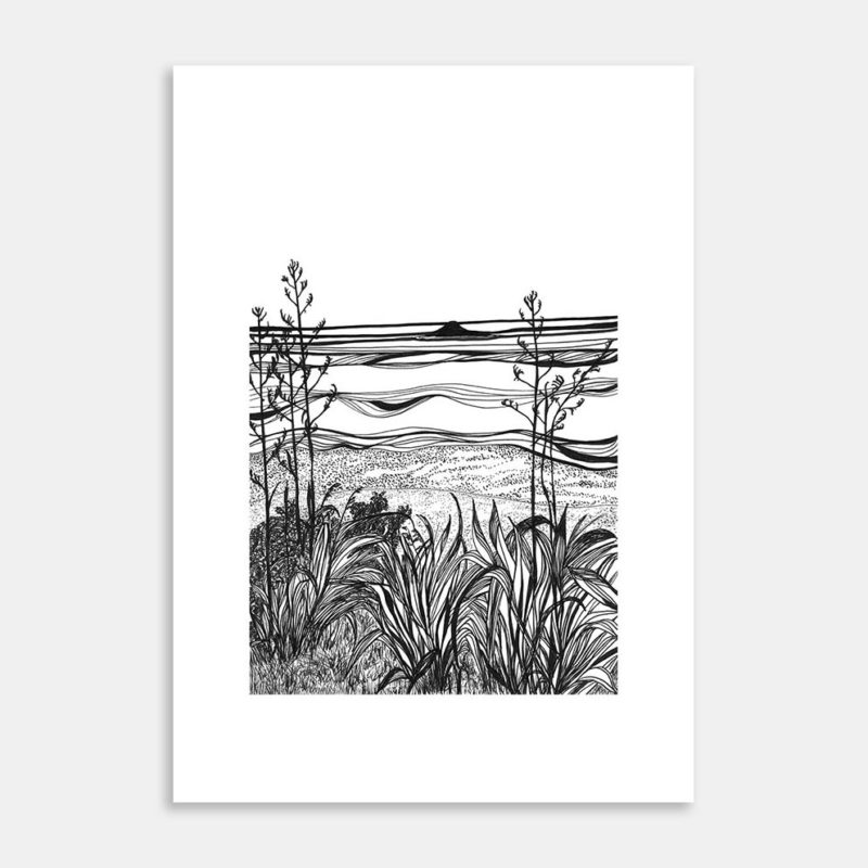 Oaia Island Limited Edition Art Print By Gabriella Williams