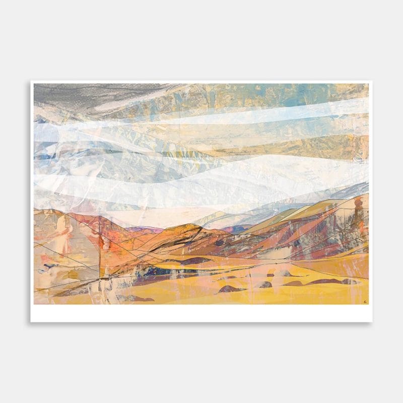 Lindis Pass Art Print By Katherine Crosse