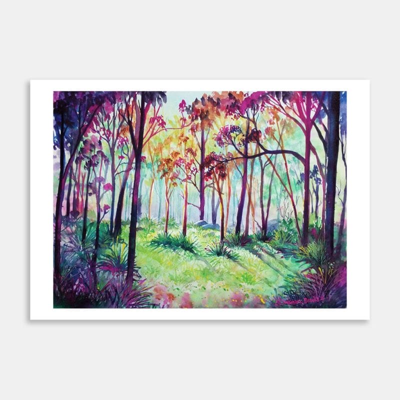Morning Light Art Print By Yvonne Brooks