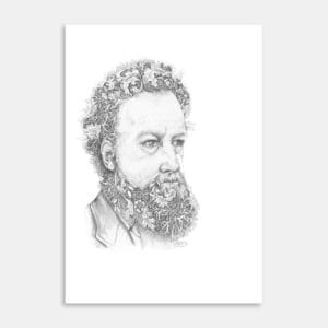 Art Homage William Morris Art Print By Anna Deacon