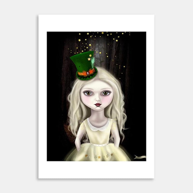 Belle Art Print By Rachel Allen