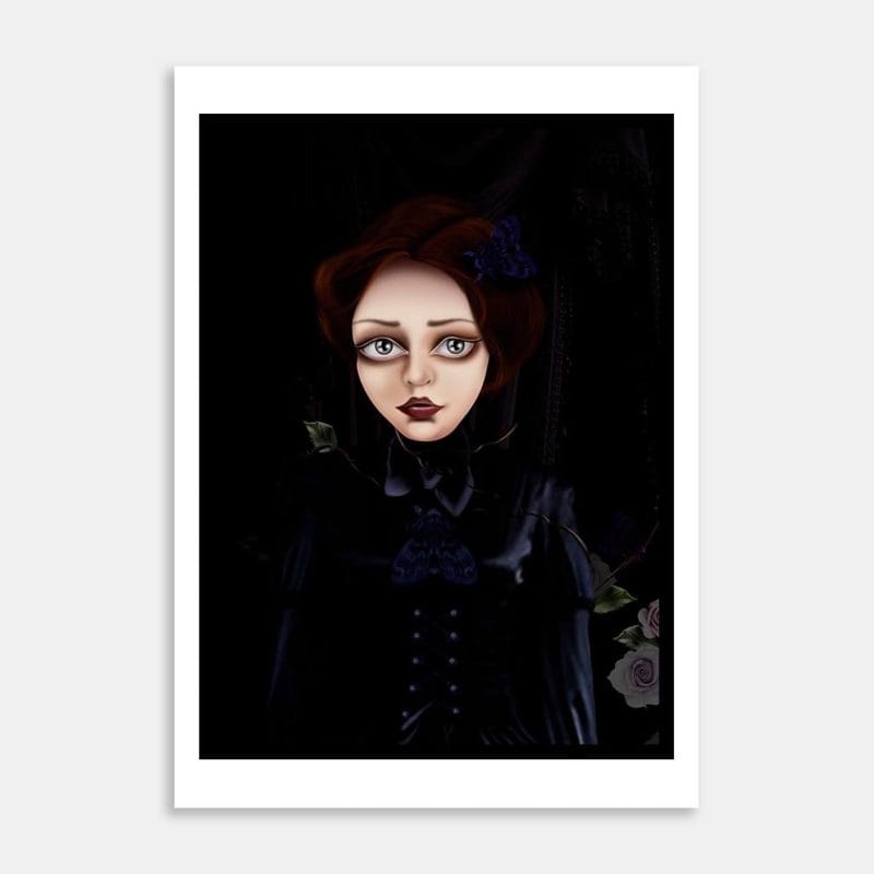 Seraphina Art Print By Rachel Allen