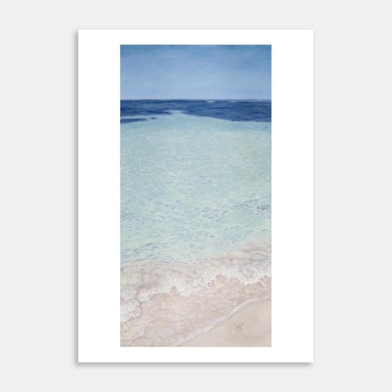 Beach Art Print By Carol Tarboton