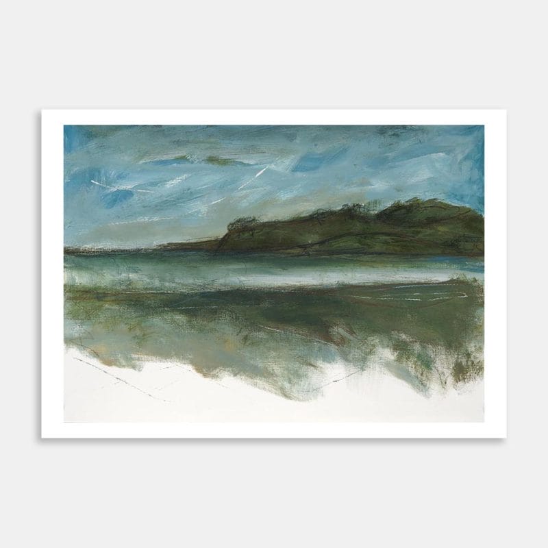 A Winter Day Art Print By Gae Webster