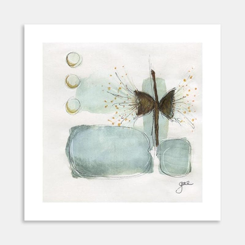 Billabong And Gum Art Print By Gae Webster