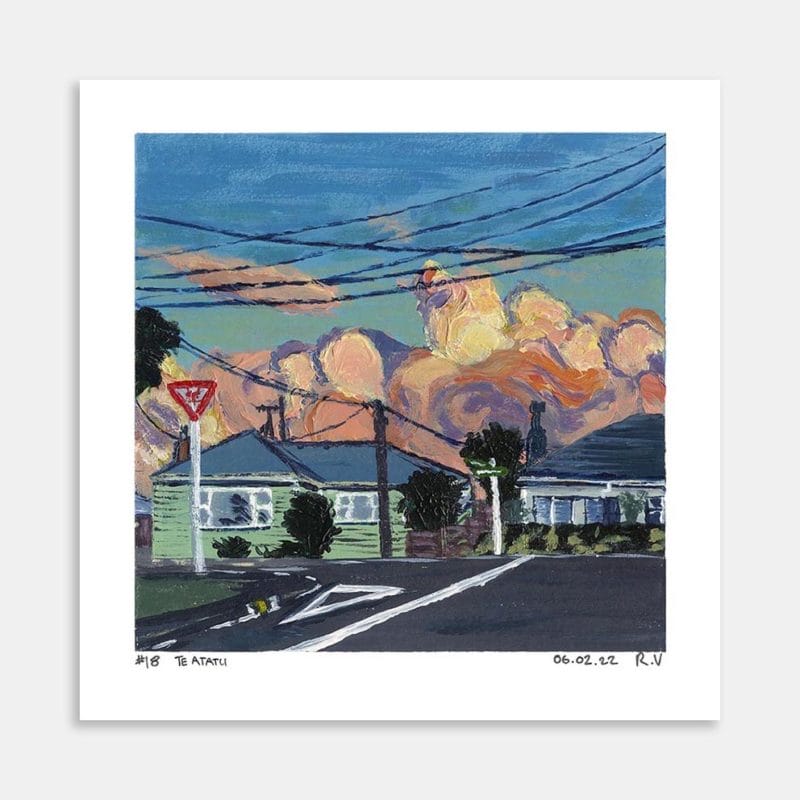 Te Atatu No.18 Art Print By Rachel Voon