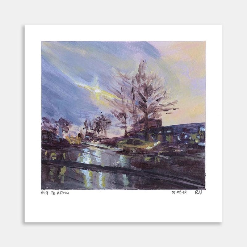 Te Atatu No.19 Art Print By Rachel Voon