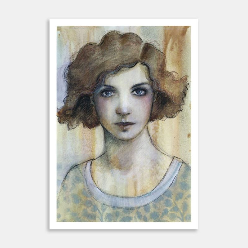 Georgie Art Print By Cathy Davies