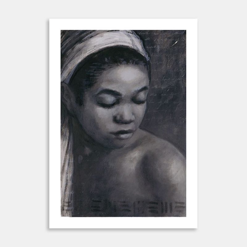 Dalila Art Print By Cathy Davies