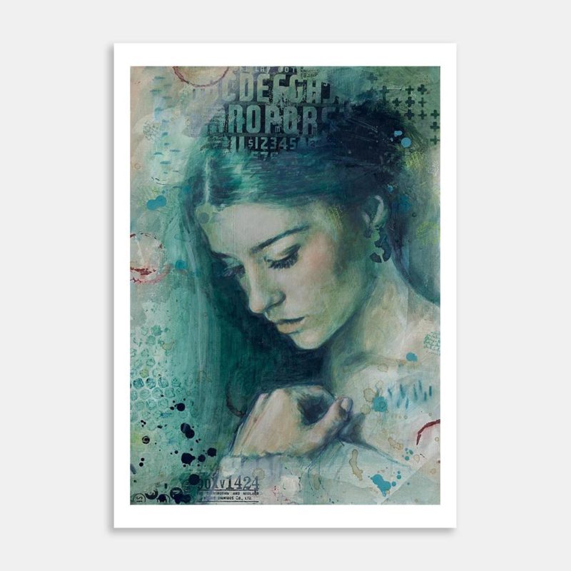 Say A Thousand Things To Me Art Print By Cathy Davies