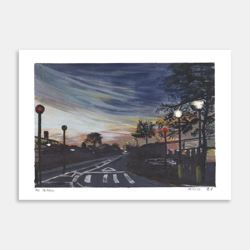 Te Atatu No.21 Art Print By Rachel Voon